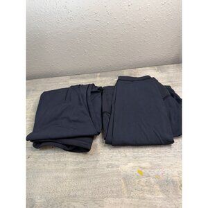 Lot Of 2 Black Lululemon Joggers Dri Fit Size 12
